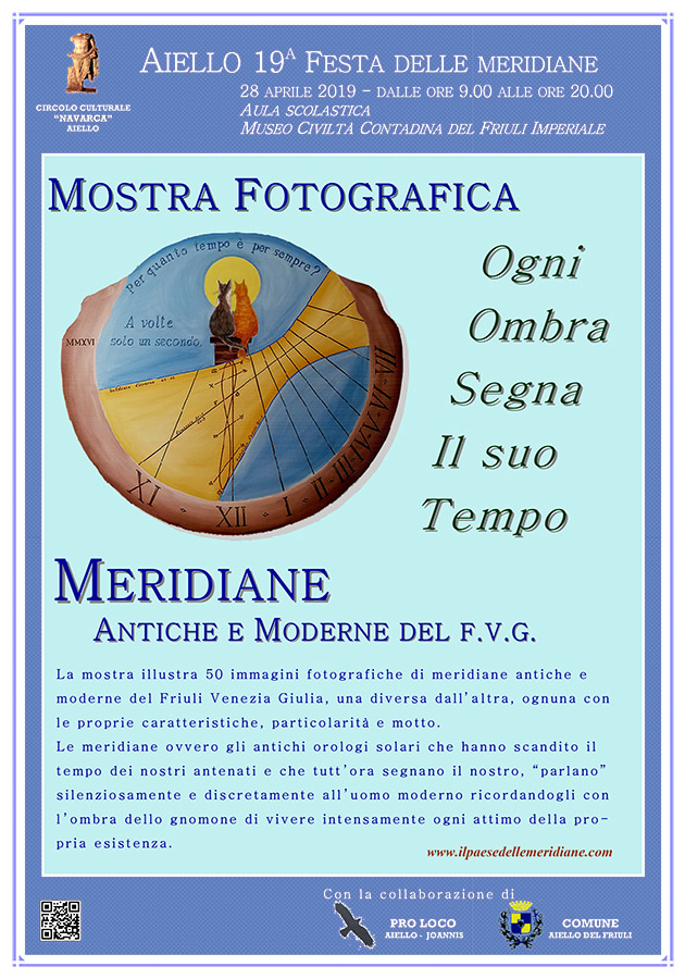 Mostra fotografica "Meridiane antiche e moderne del Friuli Venezia Giulia" Mostra fotografica "Meridiane antiche e moderne del Friuli Venezia Giulia"
