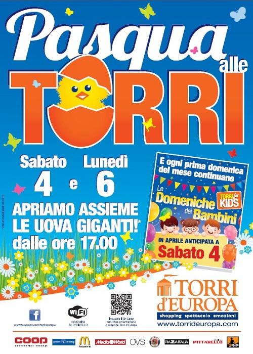 Pasqua alle Torri @ TRIESTE; Luogo: Torri d'Europa Via Svevo 1