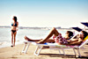Lettino spiaggia mare (Lavazza)