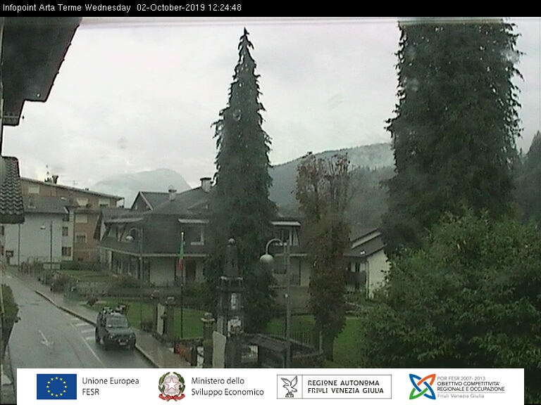 immagine della webcam nei dintorni di Tarvisio: webcam Arta Terme