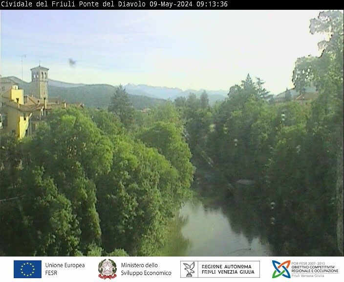 Webcam a Cividale del Friuli - Il Natisone