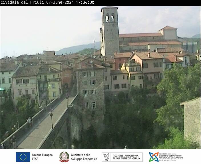 immagine della webcam nei dintorni di Cividale del Friuli: webcam Savogna